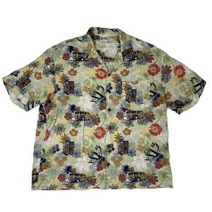 Walt Disney World Mens Sz XL Hawaiian Shirt